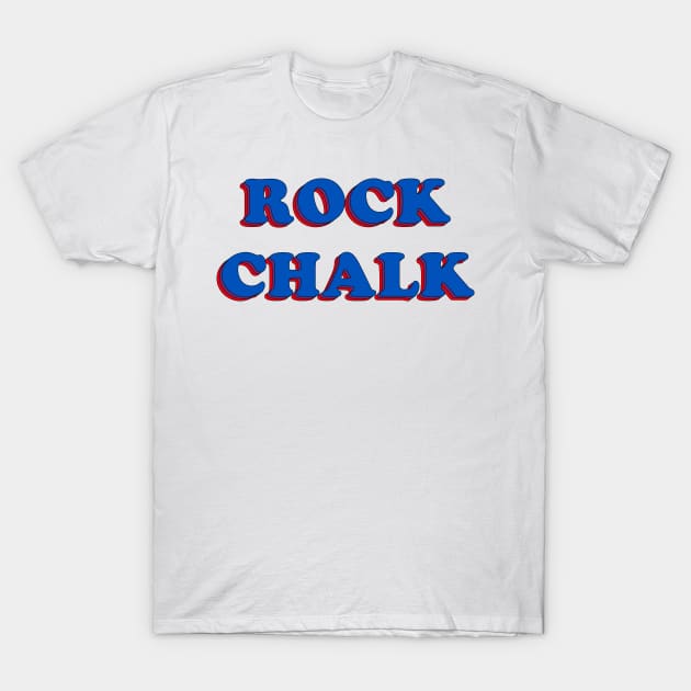 Rock Chalk T-Shirt by sydneyurban